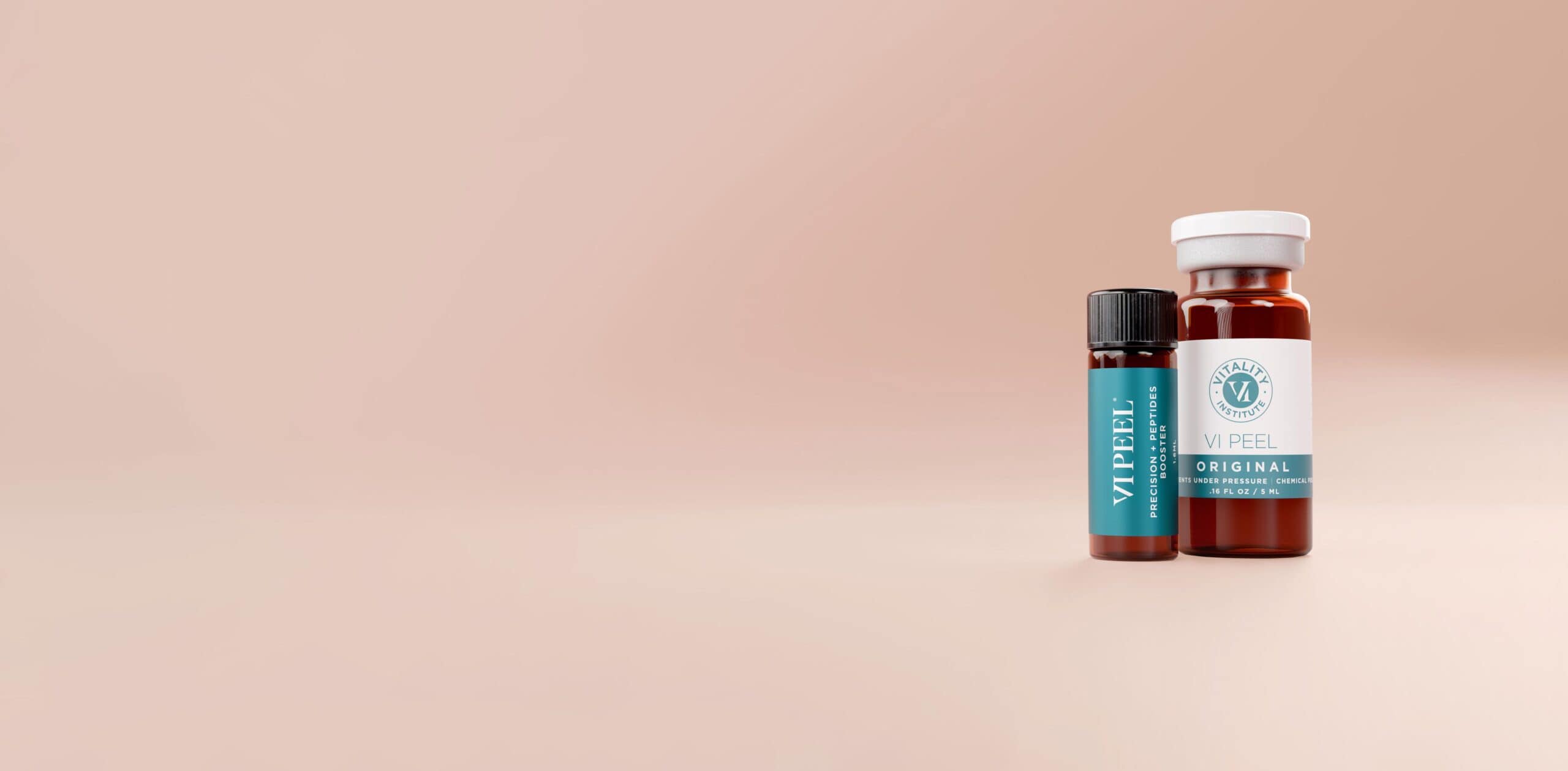 VYPEEL and tirzepatide medication bottles for weight management.
